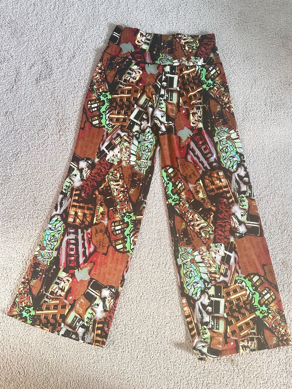 Eva Varro wide leg pants size m